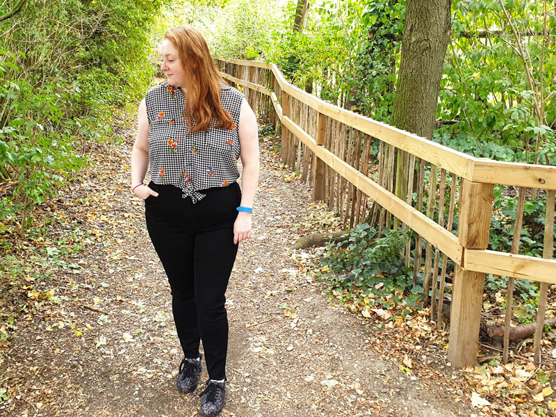 Gemma’s Tie-Front Shirt Hack