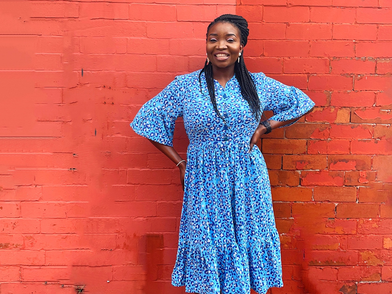 Esther’s Myosotis Dress