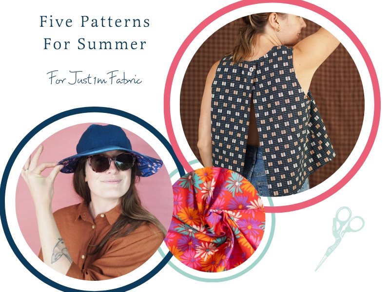 Summer Patterns for 1m Fabric