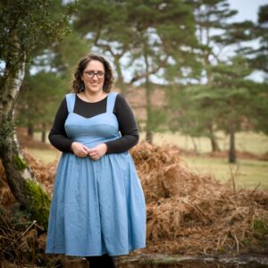 Sewing The Cinnamon Daisy Poppy Dress
