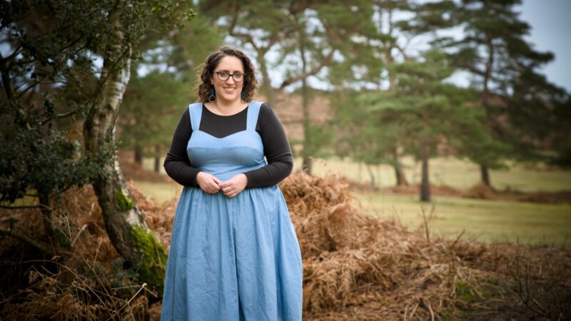 Sewing The Cinnamon Daisy Poppy Dress